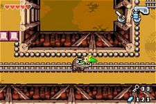 une photo d'Ã©cran de The Legend of Zelda - The Minish Cap sur Nintendo Game Boy Advance